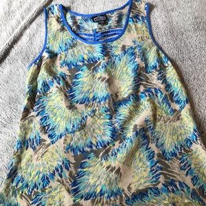 Angie top with lattice back feature